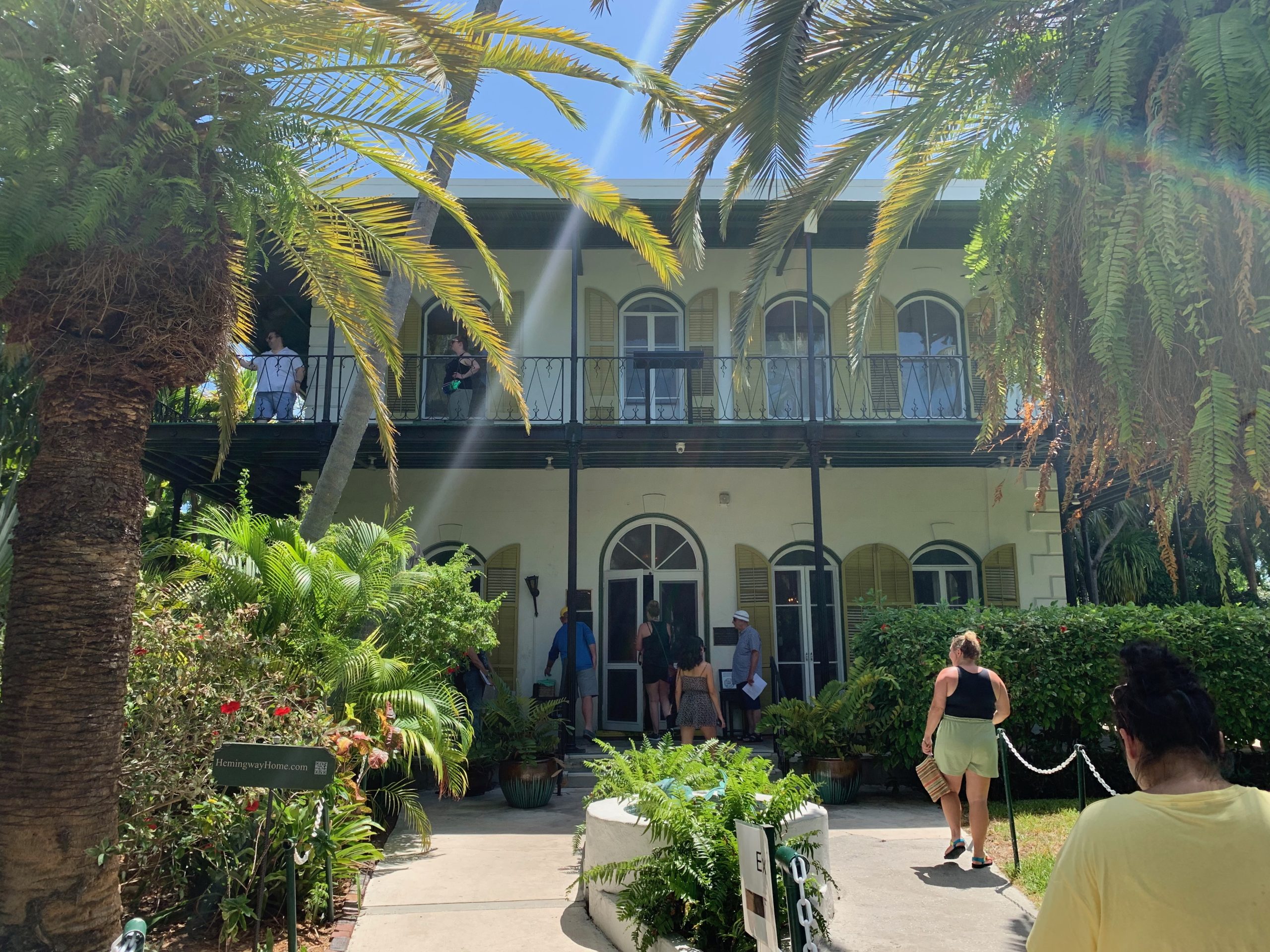 The Hemingway House in Key West